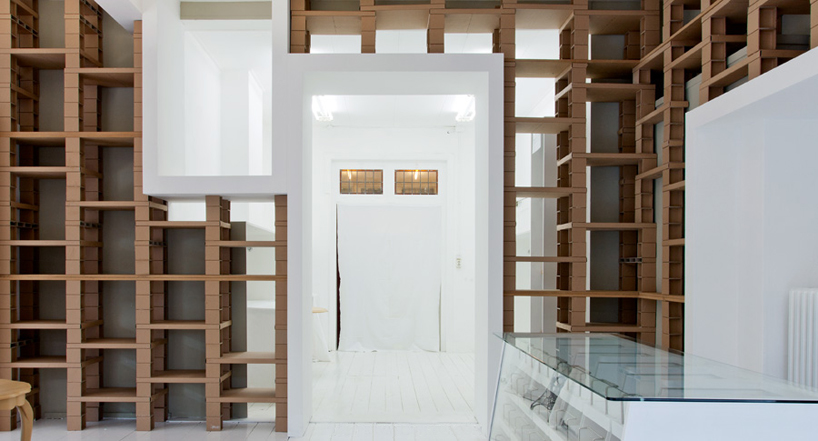 BYTR architects: emmaus second hand shop