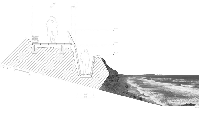 mauricio a. ureta villagra: observation platform in talca, chile