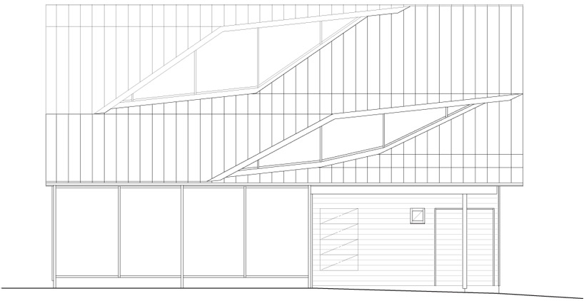 nakae architects: facing true south