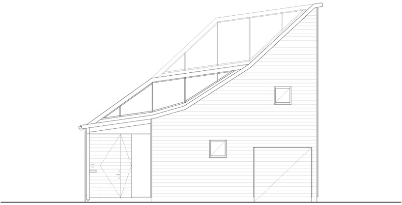 nakae architects: facing true south