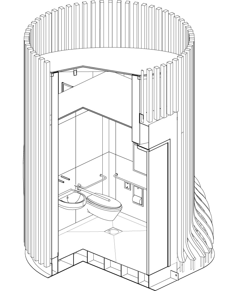 schleifer & milczanowski architekci: public toilet for gdansk