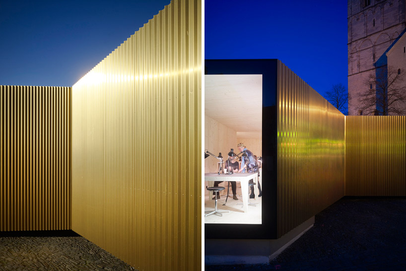 Golden Workshop by modulorbeat and Münster School of Architecture