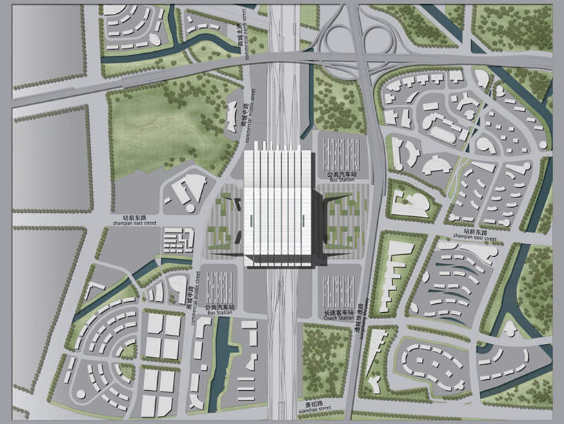 gmp architekten: hangzhou south railway station