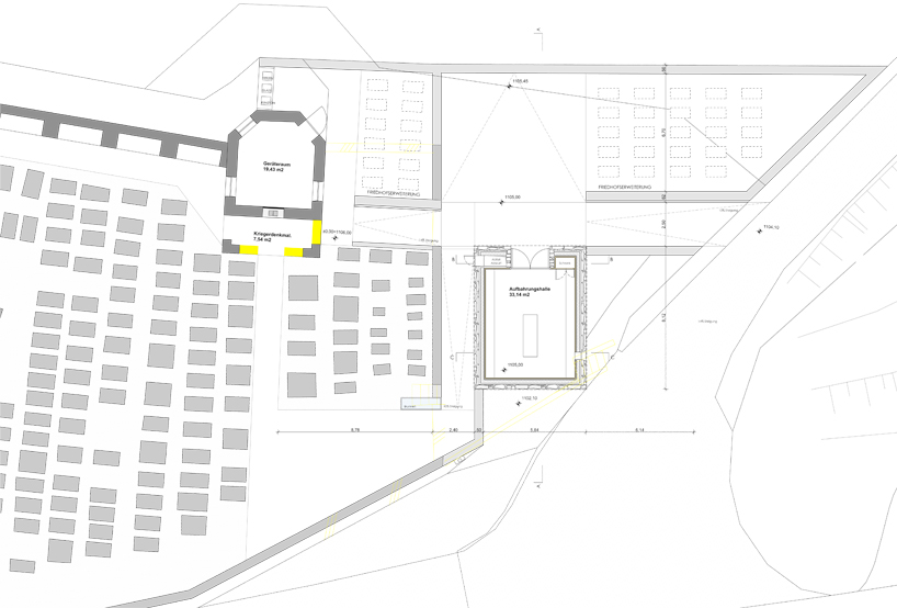 schneider & lengauer architects: cemetery + wake room hopfgarten