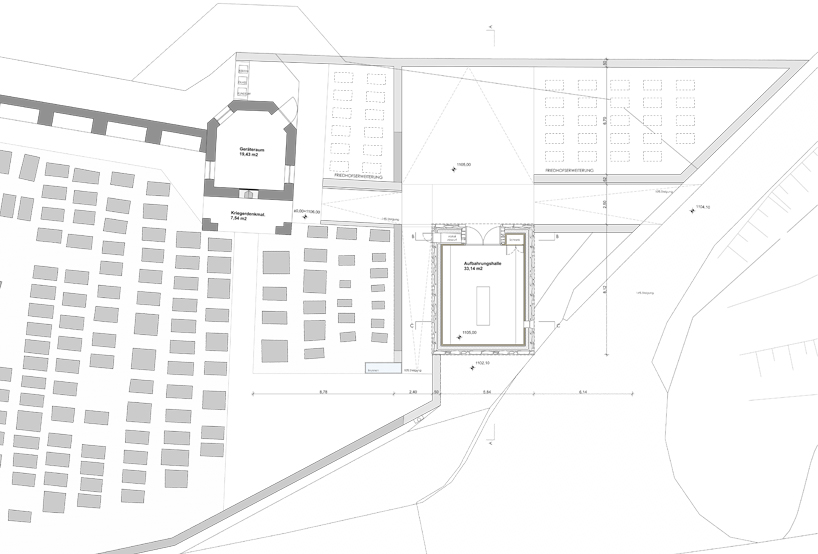 schneider & lengauer architects: cemetery + wake room hopfgarten