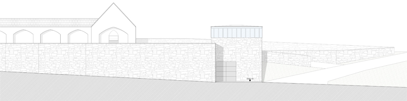 schneider & lengauer architects: cemetery + wake room hopfgarten