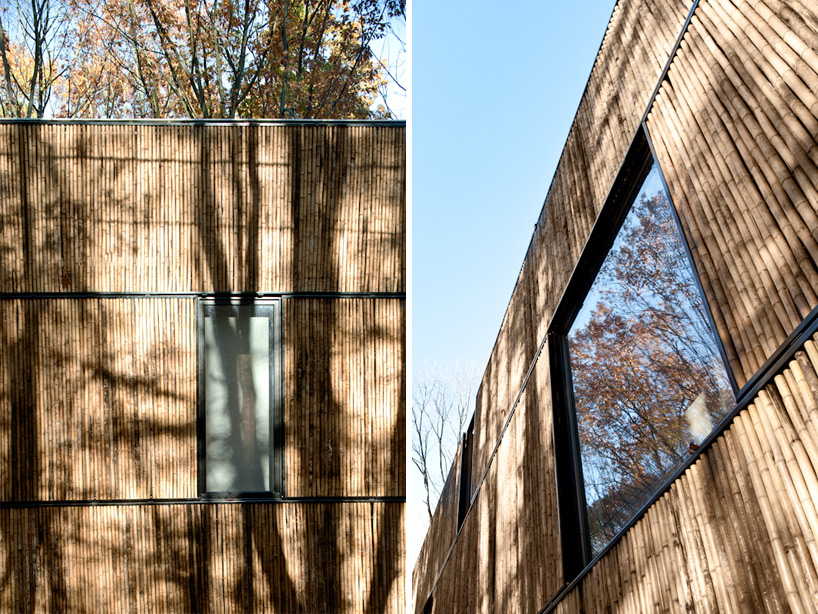 bamboo clad house in rotselaar by AST 77