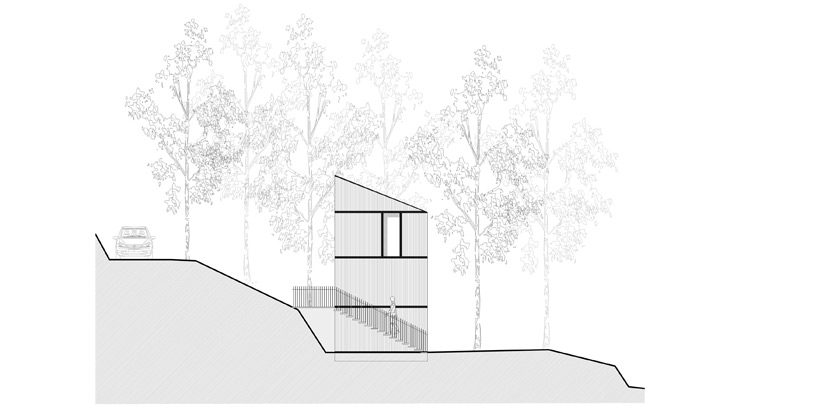bamboo clad house in rotselaar by AST 77