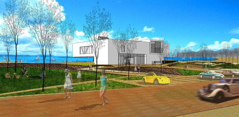 META project: huludao beach exhibit center