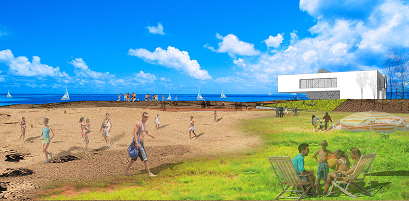 META project: huludao beach exhibit center