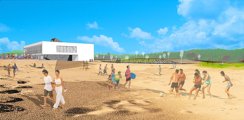 META project: huludao beach exhibit center