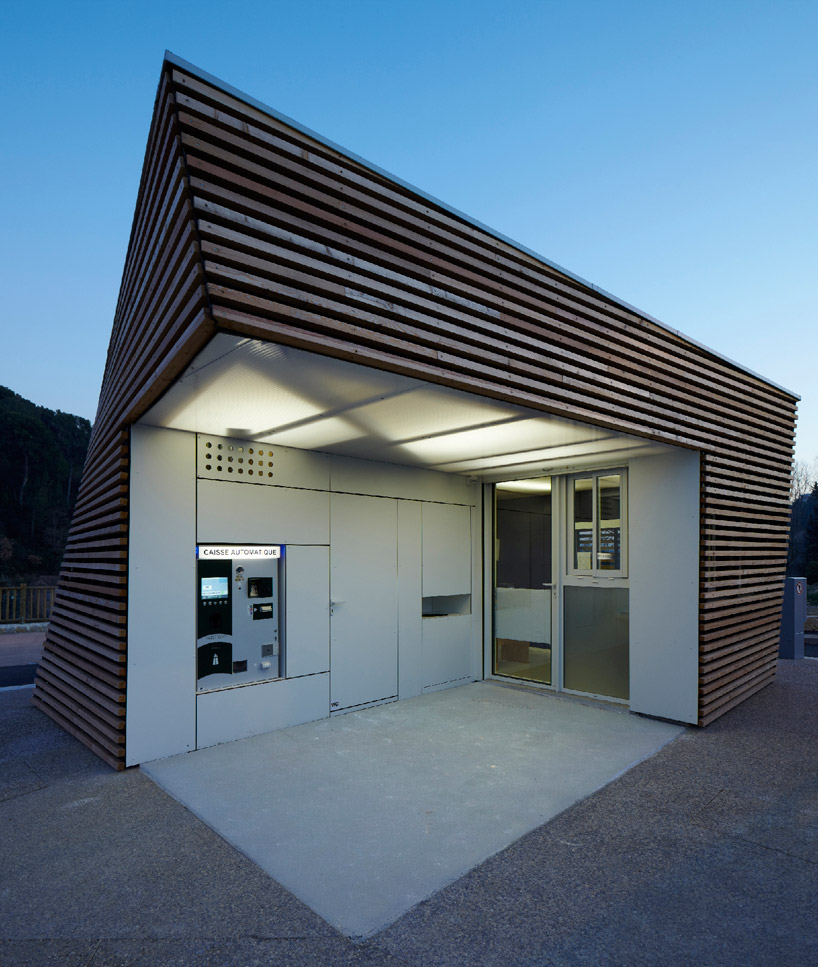 jean luc fugier: parking attendant's pavilion