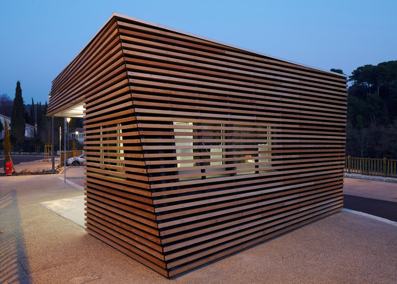 jean luc fugier: parking attendant's pavilion