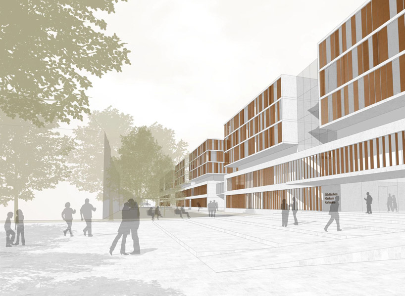 gmp architekten: city of karlsruhe medical centre