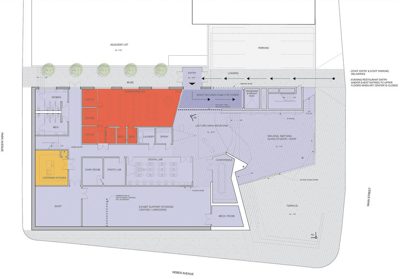 brooks + scarpa: kimball art center