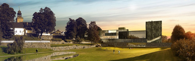 mecanoo + CODE: knowledge + cultural square in norway