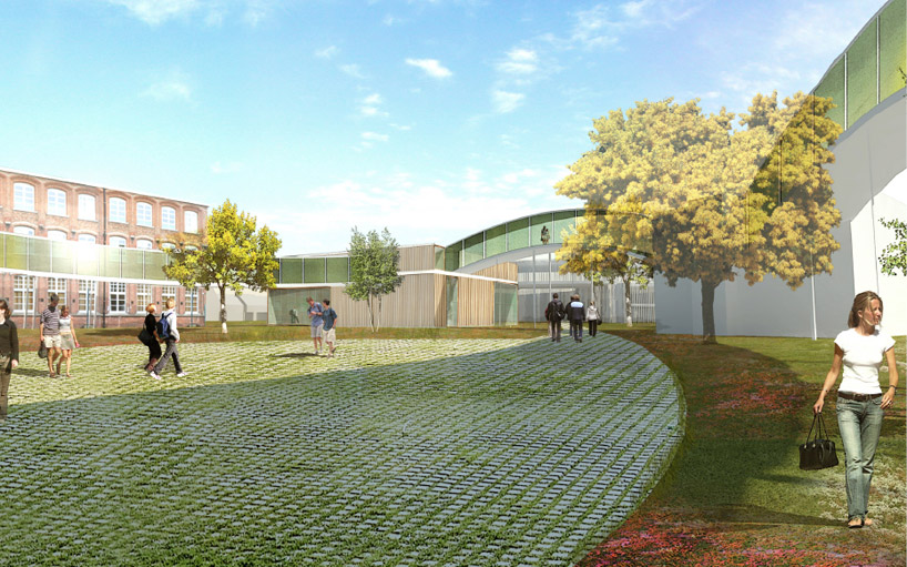 JDS architects: kortrijk school complex