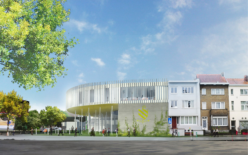 JDS architects: kortrijk school complex