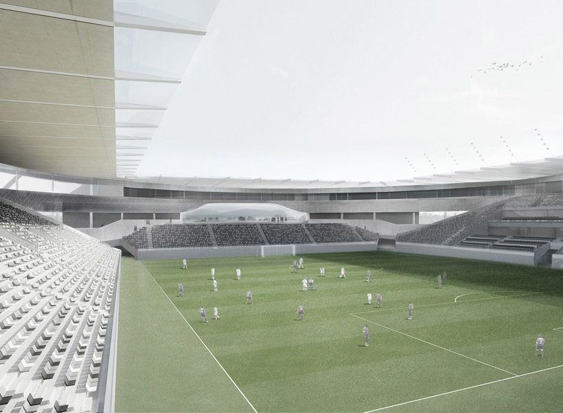 gmp architekten: sports complex + urban re design in lausanne