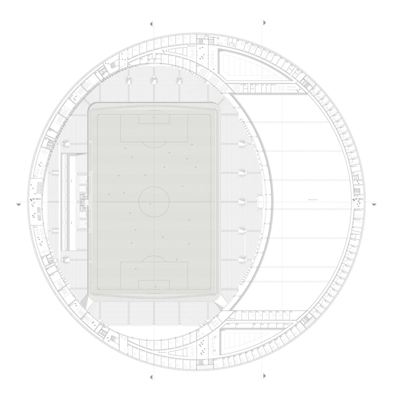 gmp architekten: sports complex + urban re design in lausanne