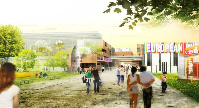 venhoevenCS architecture + urbanism: masterplan for liège expo 2017