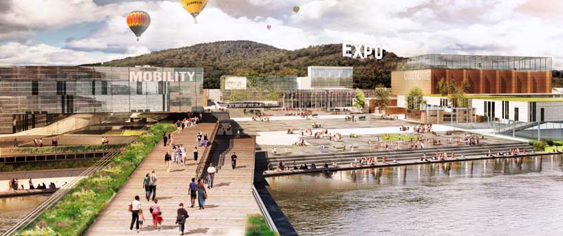 venhoevenCS architecture + urbanism: masterplan for liège expo 2017