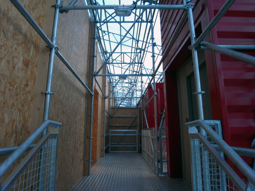1024 architecture: temporary restaurant on l'île seguin, paris