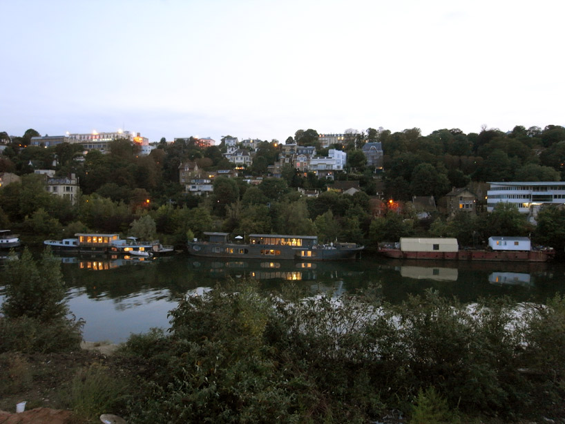 1024 architecture: temporary restaurant on l'île seguin, paris