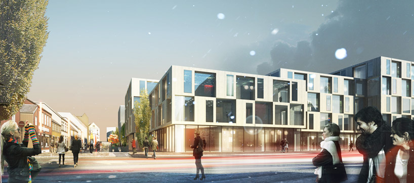 henning larsen architects: le&uuml;then's cultural garden