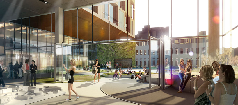 henning larsen architects: le&uuml;then's cultural garden