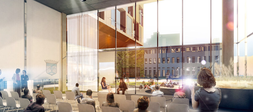 henning larsen architects: le&uuml;then's cultural garden