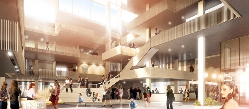 henning larsen architects: le&uuml;then's cultural garden