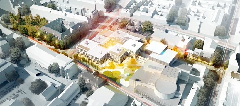 henning larsen architects: le&uuml;then's cultural garden