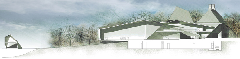 matteo cainer architects: serlachius museum gösta extension