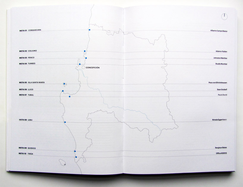 designboom book report: META ten pavilions for chile