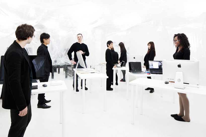 kotaro horiuchi architecture: membrane in stratum