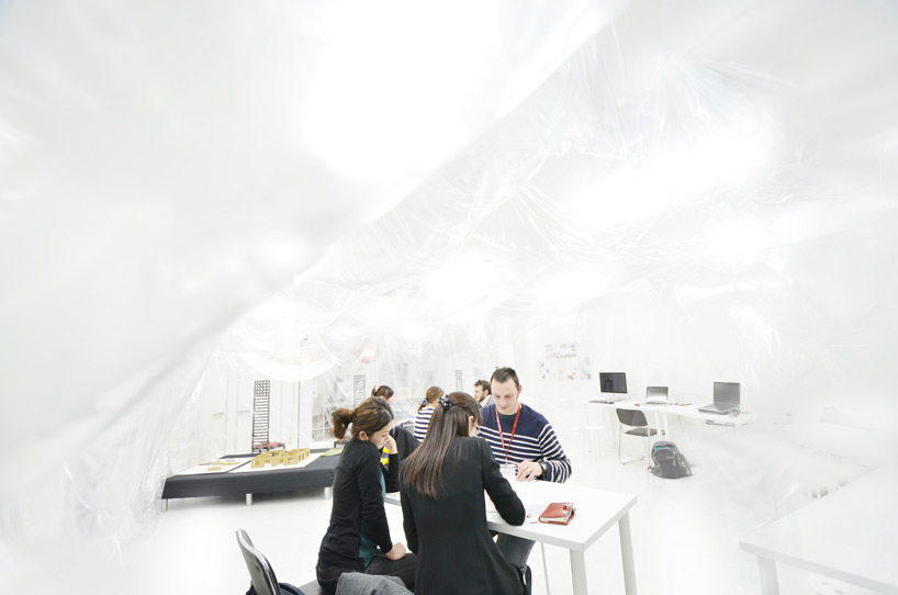 kotaro horiuchi architecture: membrane in stratum