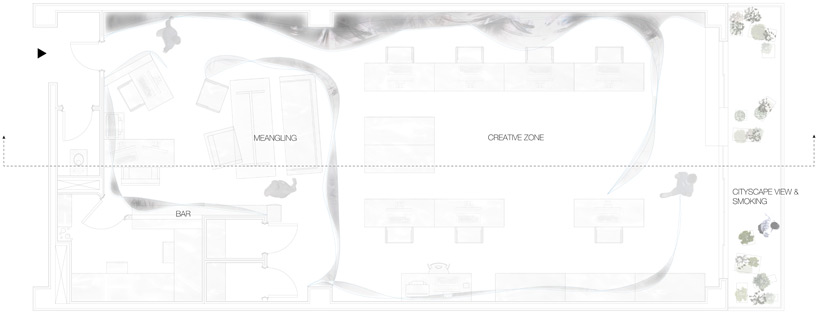 kotaro horiuchi architecture: membrane in stratum