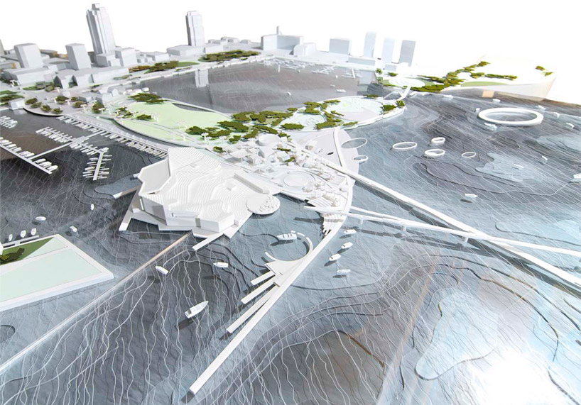 michael maltzan architecture + tom leader studio: st. petersburg pier competition shortlist