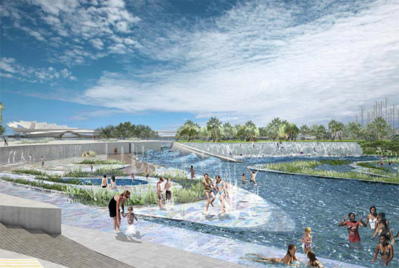 michael maltzan architecture + tom leader studio: st. petersburg pier competition shortlist