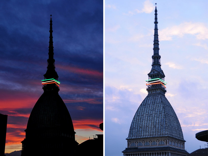 migliore+servetto aa and italo lupi: mole antonelliana LED installation