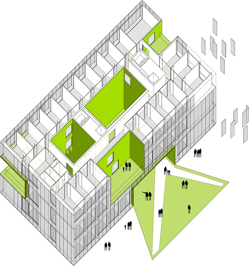 dosmasunoarquitectos: social services center in mostoles