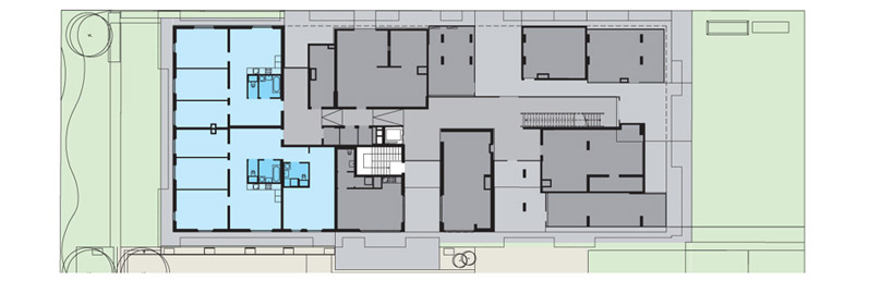 synn architekten: young living at north train station