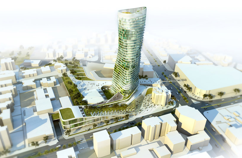 ShaGa studio: netanya municipality tower