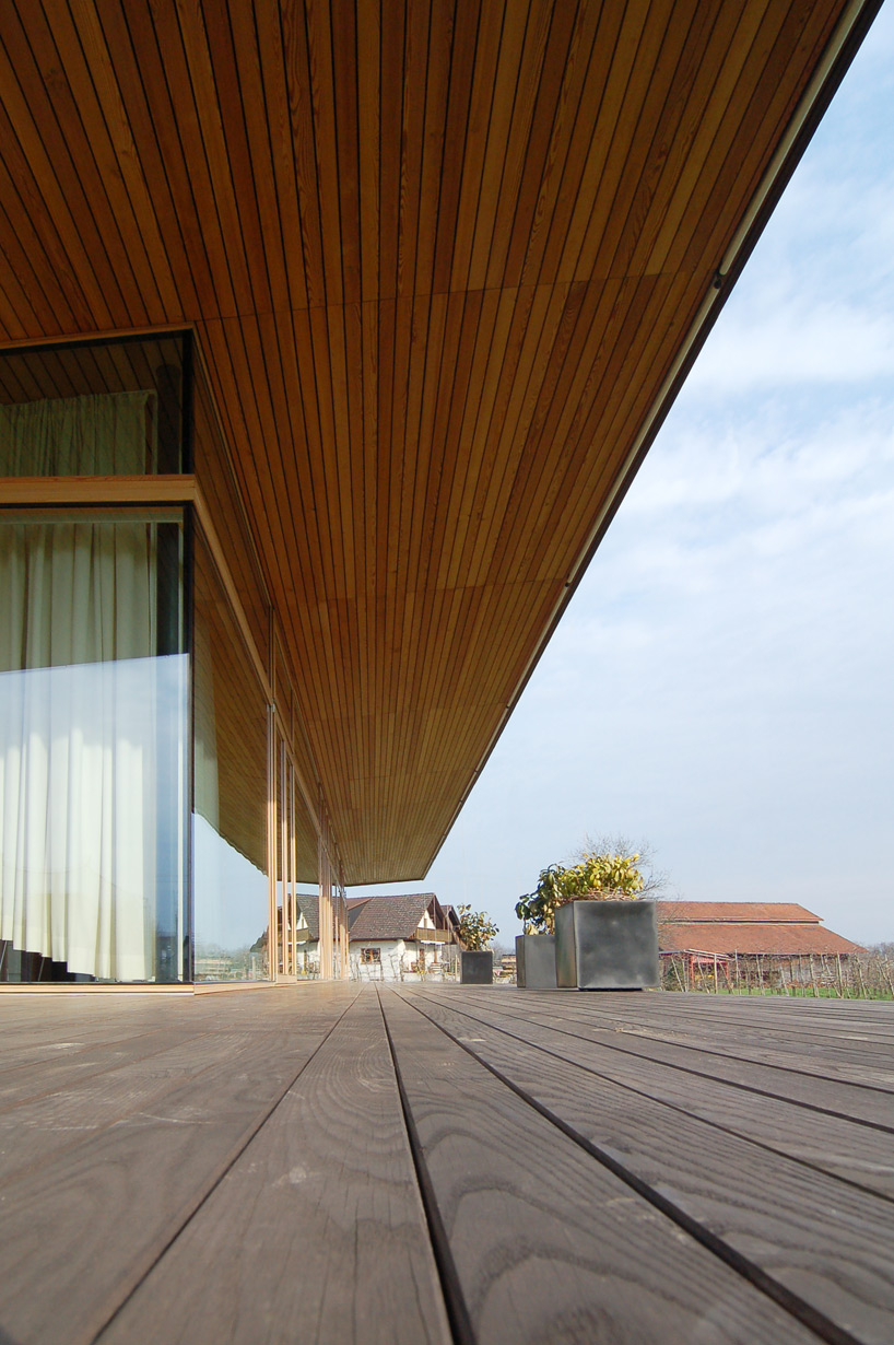 k_m architektur: farm house in obstgarten