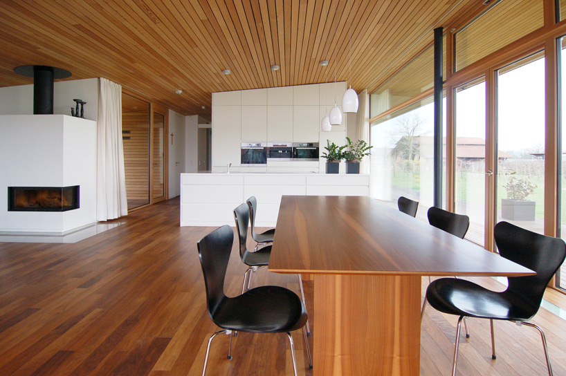 k_m architektur: farm house in obstgarten