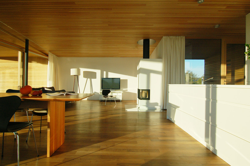 k_m architektur: farm house in obstgarten