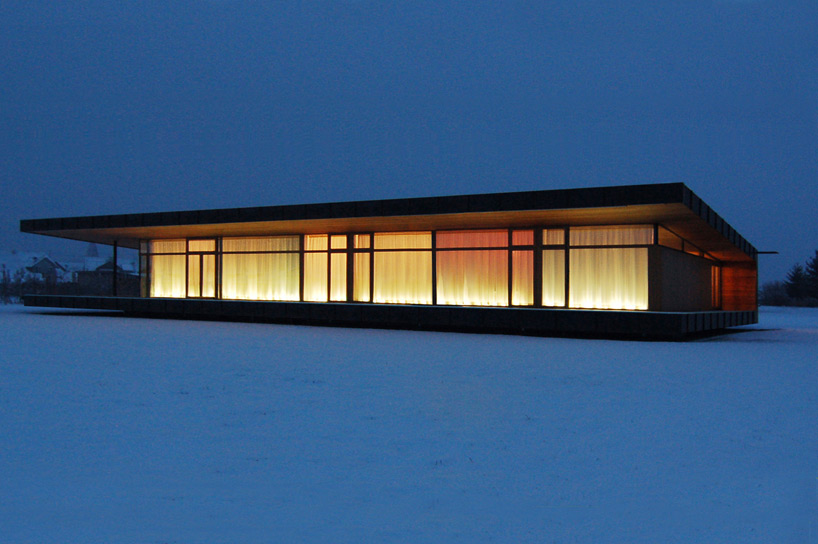 k_m architektur: farm house in obstgarten