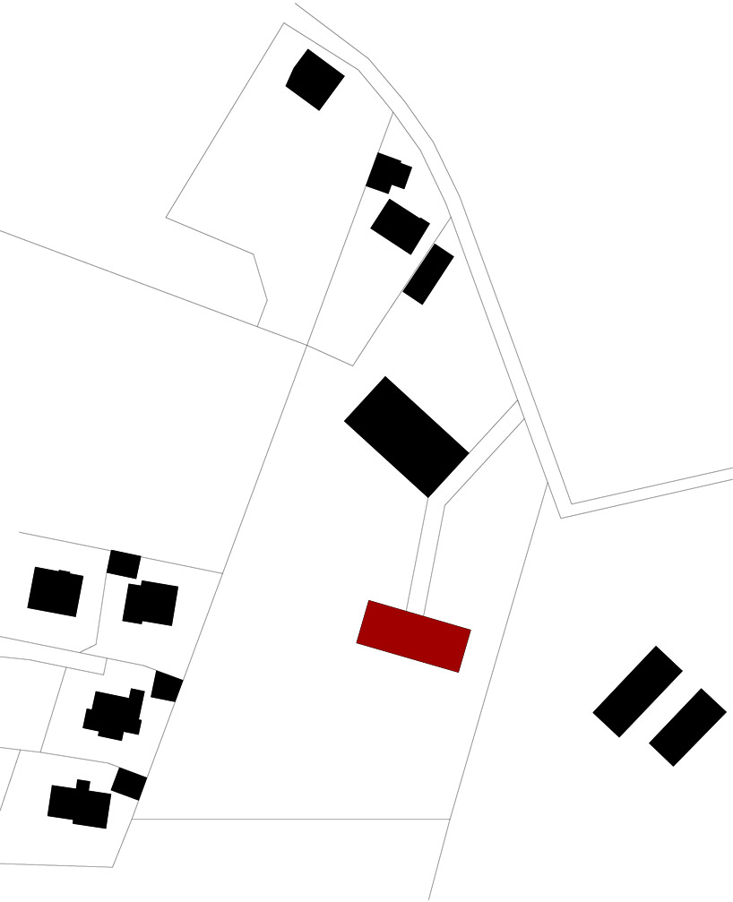k_m architektur: farm house in obstgarten