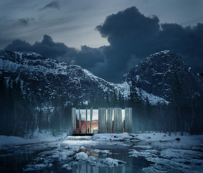 stein hamre arkitektkontor: ovre forsland + bjornstokk hydraulic power stations